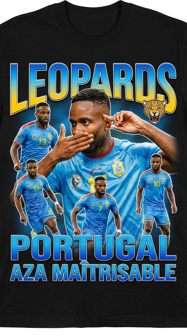 Bakambu Portugal Aza Maîtrisable T-Shirt