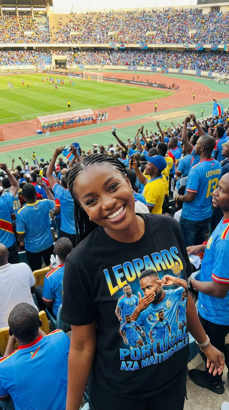 Bakambu Portugal Aza Maîtrisable T-Shirt